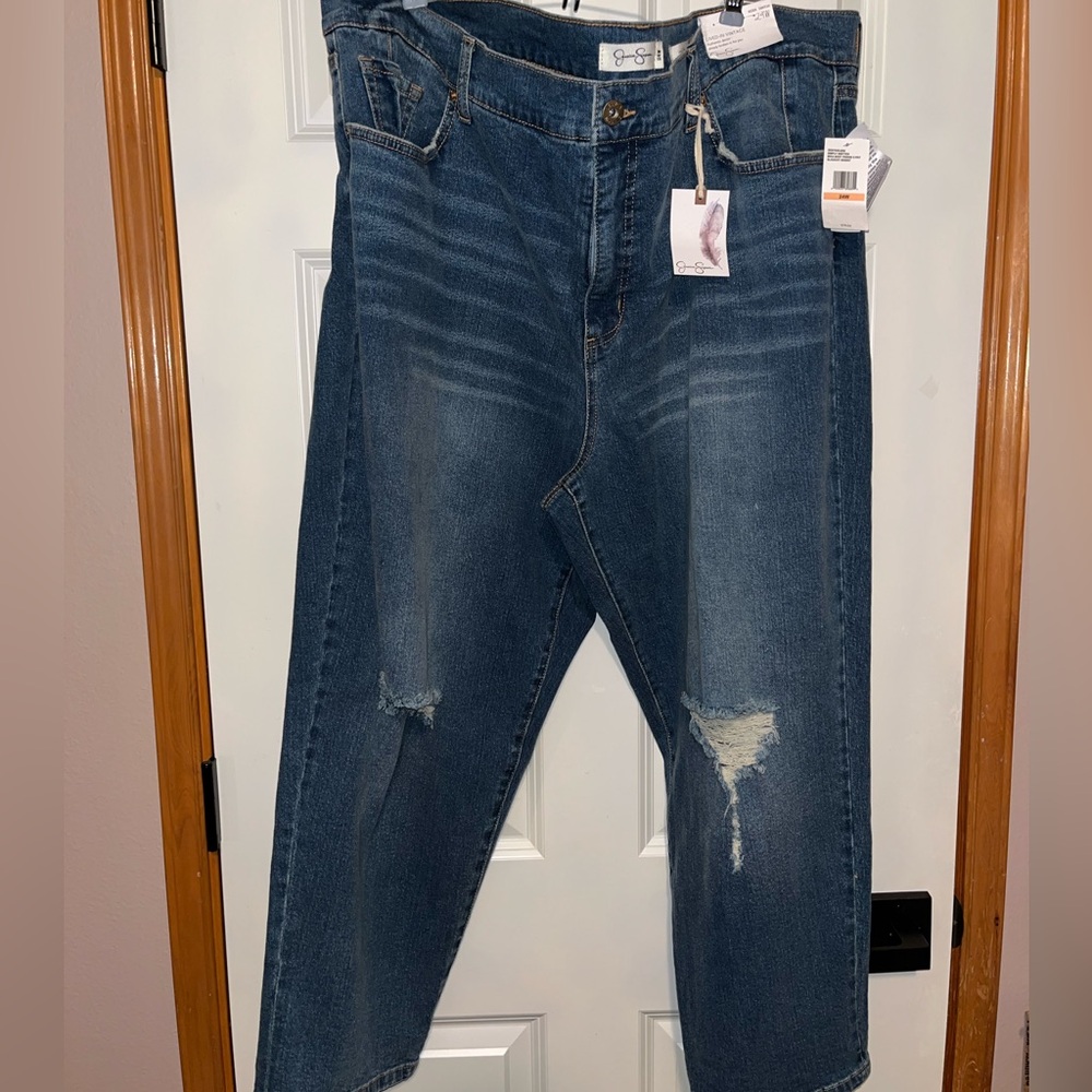 Jessica Simpson Mika Bestie Slouchy Skinny NWT